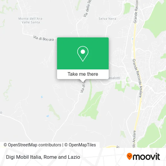 Digi Mobil Italy map