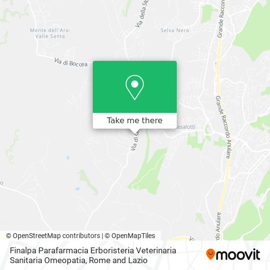 Finalpa Parafarmacia Erboristeria Veterinaria Sanitaria Omeopatia map