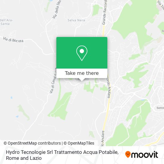 Hydro Tecnologie Srl Trattamento Acqua Potabile map