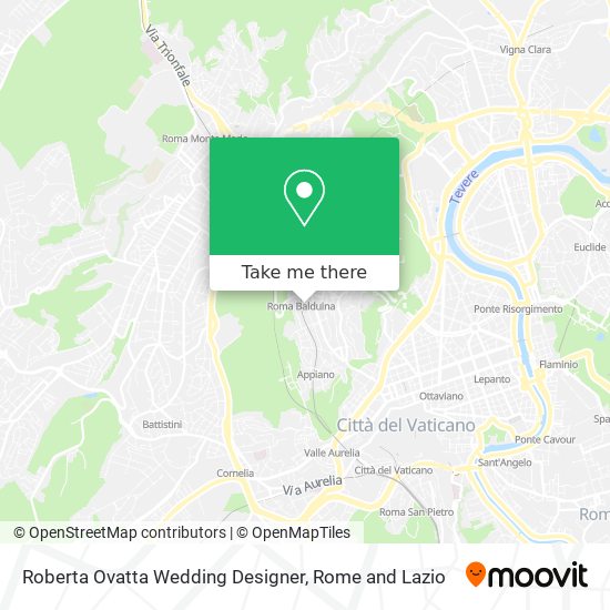 Roberta Ovatta Wedding Designer map