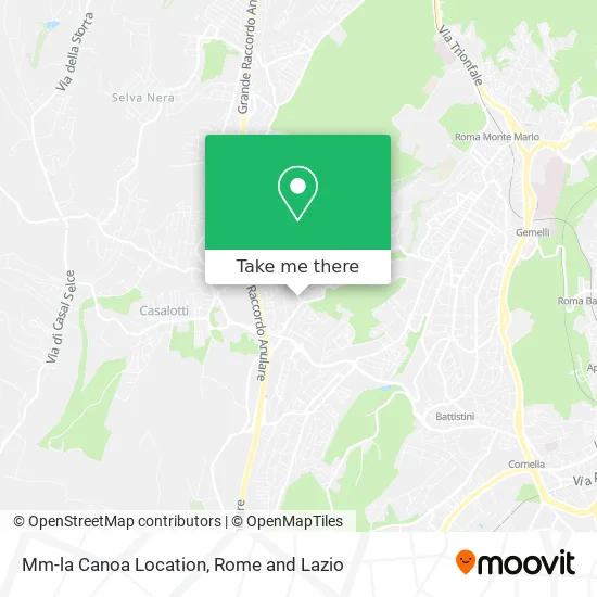 Mm-La Canoa Location map