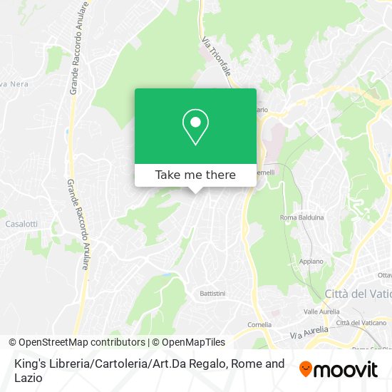 King's Libreria / Cartoleria / Art.Da Regalo map