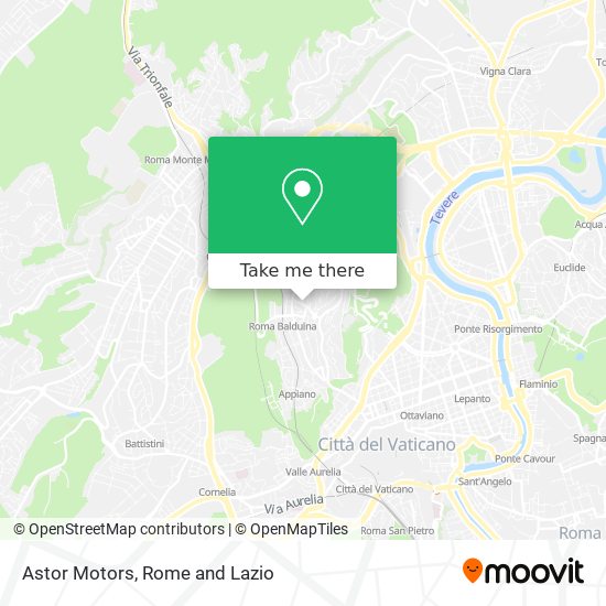 Astor Motors map