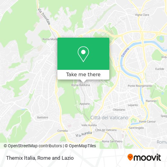 Themix Italia map