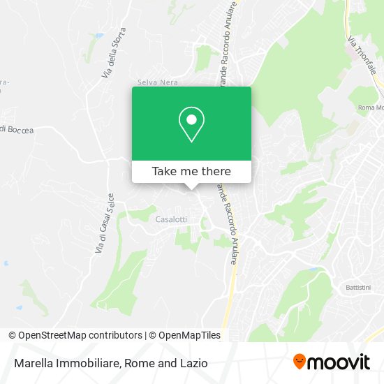 Marella Immobiliare map