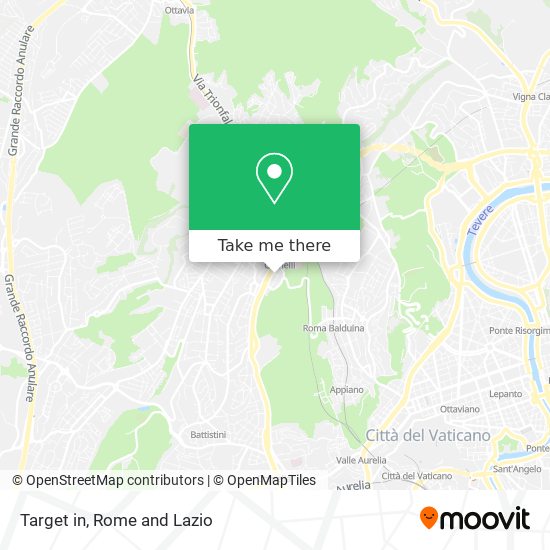 Target in map