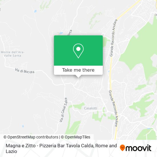 Magna e Zitto - Pizzeria Bar Tavola Calda map