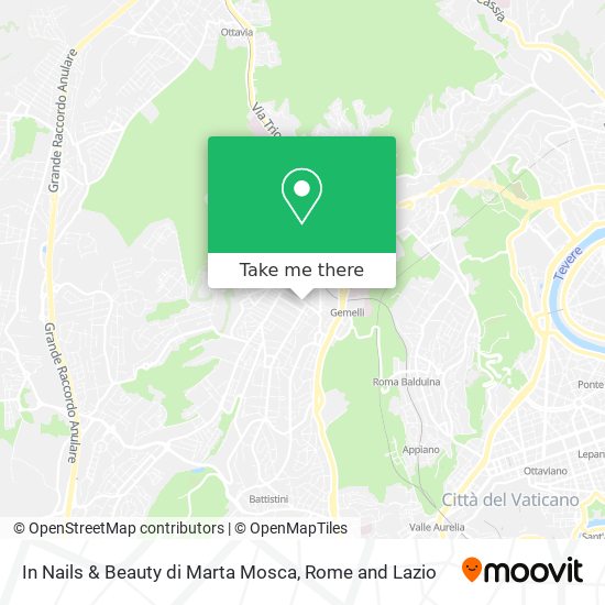 In Nails & Beauty di Marta Mosca map