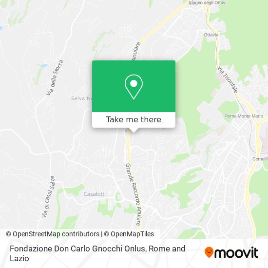 Fondazione Don Carlo Gnocchi Onlus map