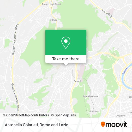 Antonella Colarieti map