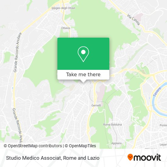 Studio Medico Associat map