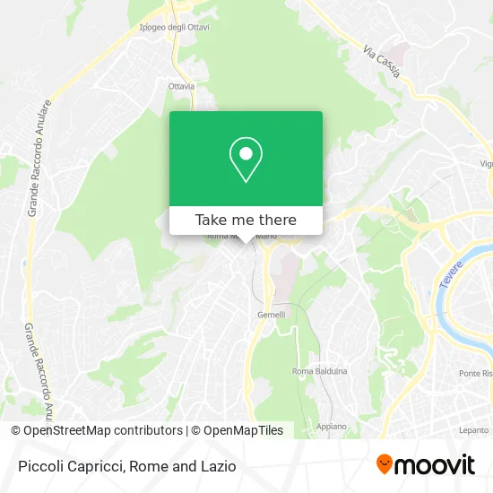 Piccoli Capricci map