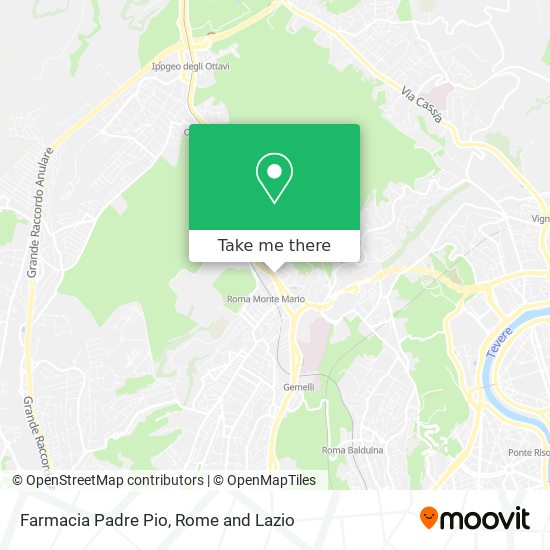 Farmacia Padre Pio map