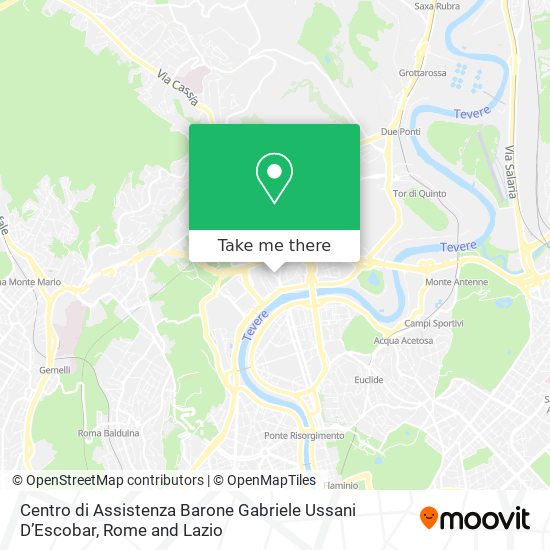 Centro di Assistenza Barone Gabriele Ussani D’Escobar map