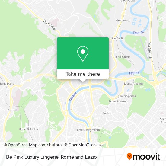 Be Pink Luxury Lingerie map