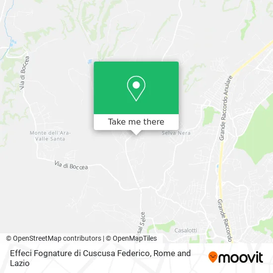 Effeci Sewerage by Cuscusa Federico map