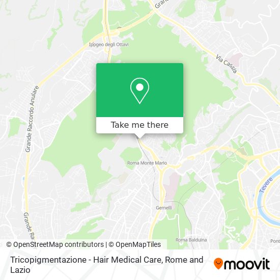 Tricopigmentazione - Hair Medical Care map