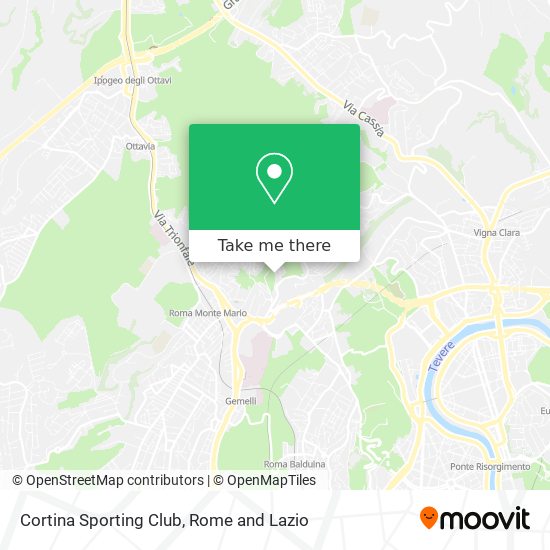 Cortina Sporting Club map