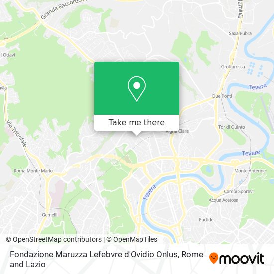 Fondazione Maruzza Lefebvre d'Ovidio Onlus map