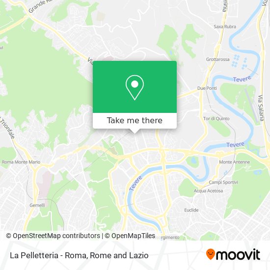 La Pelletteria - Roma map