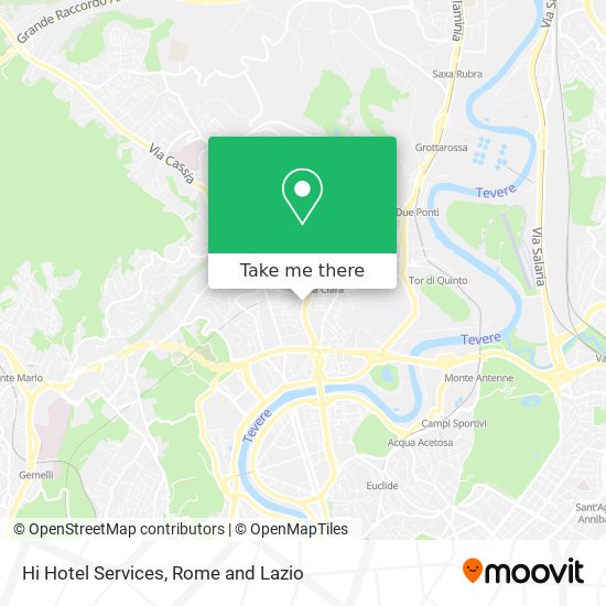 Hi Hotel Services map