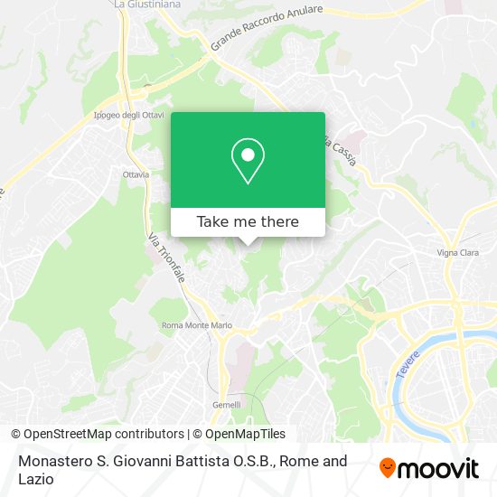 Monastero S. Giovanni Battista O.S.B. map