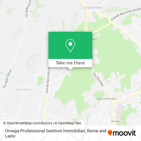 Omega Professional Gestioni Immobiliari map