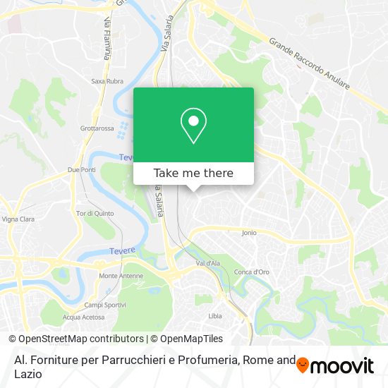 Al. Forniture per Parrucchieri e Profumeria map