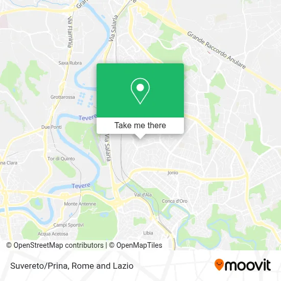 Suvereto/Prina map