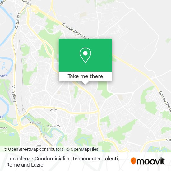 Consulenze Condominiali al Tecnocenter Talenti map
