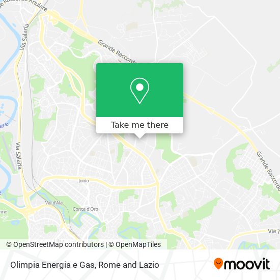 Olimpia Energia e Gas map