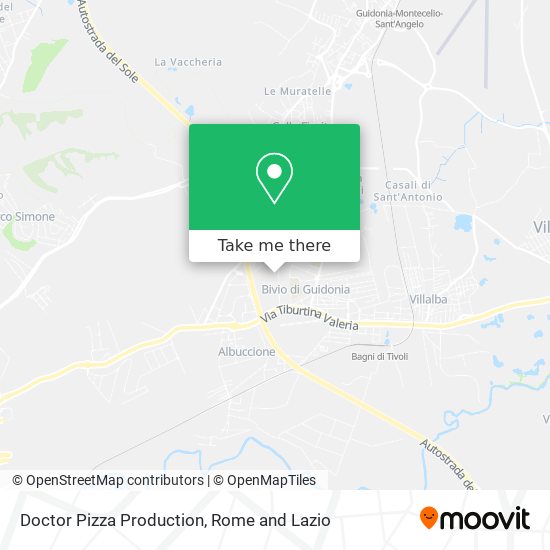 Doctor Pizza Production map