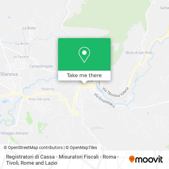 Registratori di Cassa - Misuratori Fiscali - Roma - Tivoli map