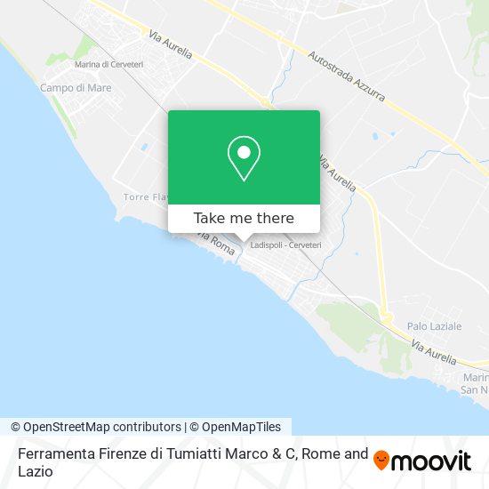 Ferramenta Firenze di Tumiatti Marco & C map