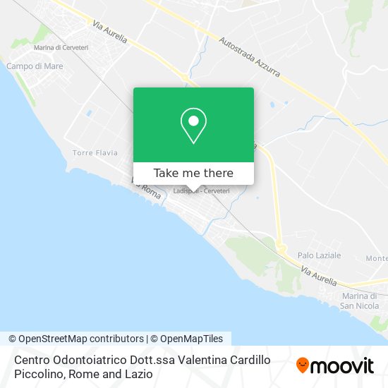 Centro Odontoiatrico Dott.ssa Valentina Cardillo Piccolino map