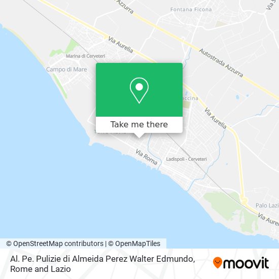 Al. Pe. Pulizie di Almeida Perez Walter Edmundo map