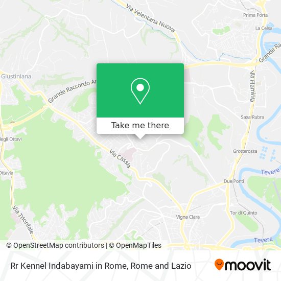 Rr Kennel Indabayami in Rome map