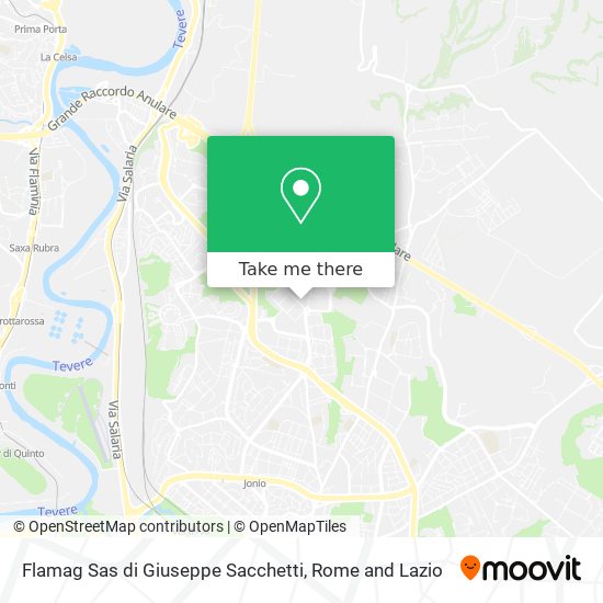 Flamag Sas di Giuseppe Sacchetti map