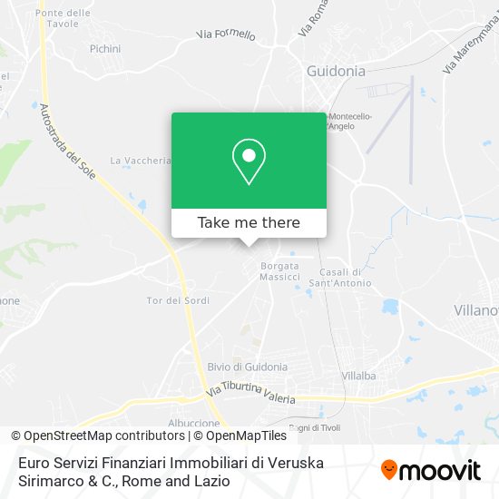 Euro Servizi Finanziari Immobiliari di Veruska Sirimarco & C. map