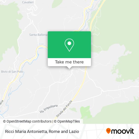 Ricci Maria Antonietta map