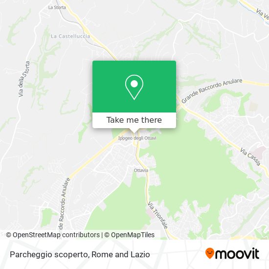 Parcheggio scoperto map