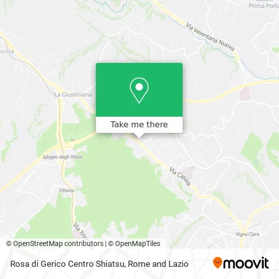 Rosa di Gerico Shiatsu Center map