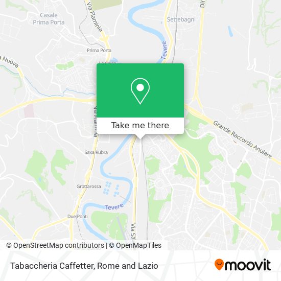 Tabaccheria Caffetter map