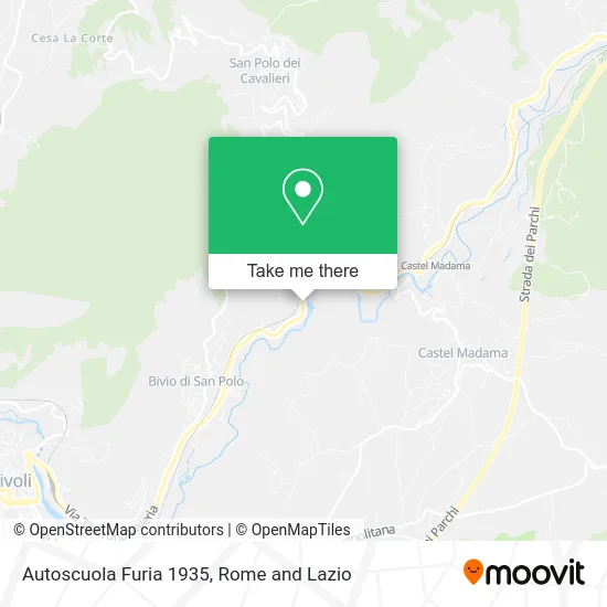 Furia 1935 Driving School map
