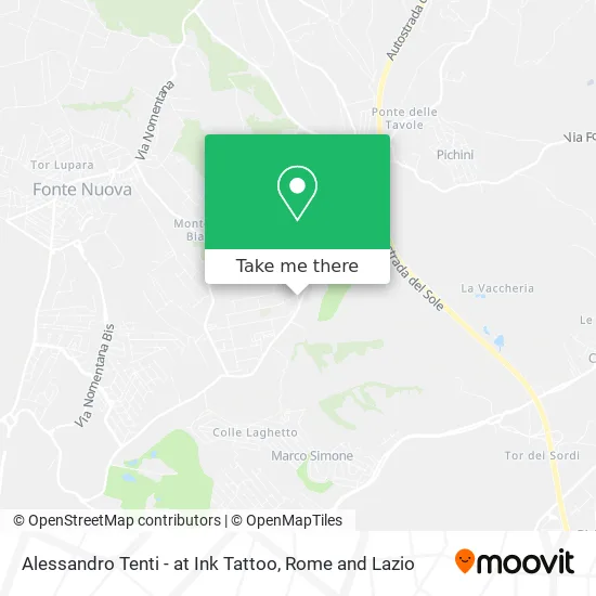 Alessandro Tenti - at Ink Tattoo map