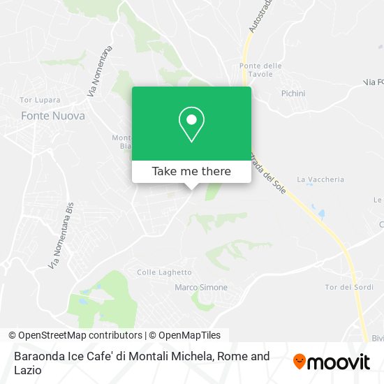 Baraonda Ice Cafe' di Montali Michela map