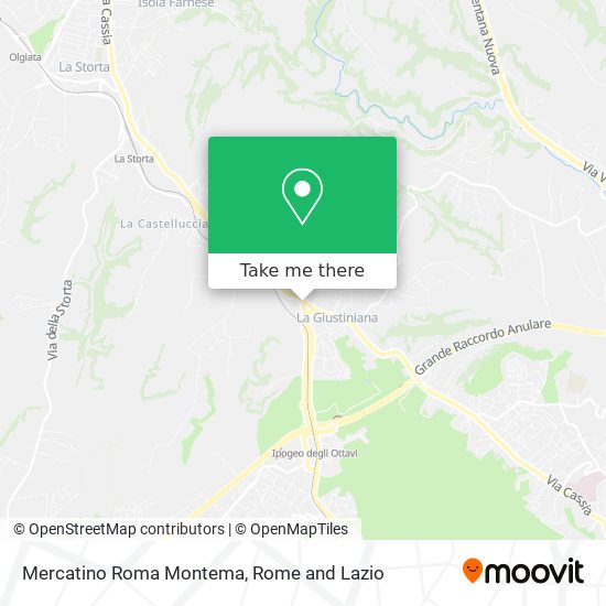 Mercatino Roma Montema map