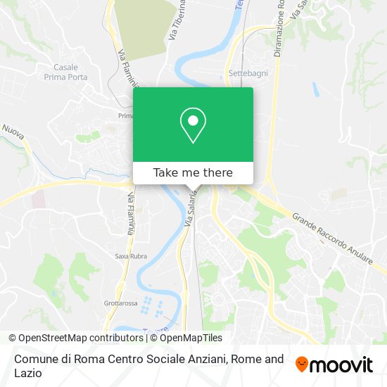 Comune di Roma Centro Sociale Anziani map