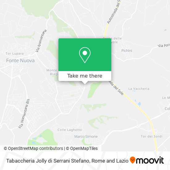 Tabaccheria Jolly di Serrani Stefano map