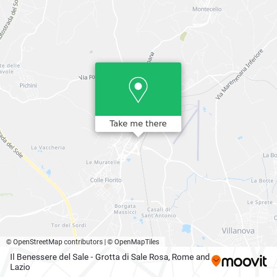Il Benessere del Sale - Grotta di Sale Rosa map